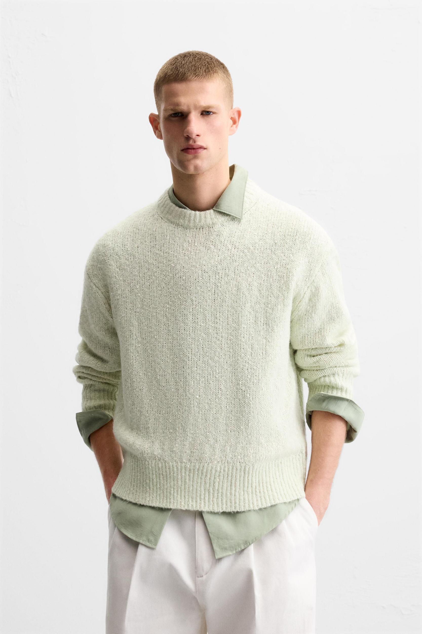 IRREGULAR TEXTURE SWEATER Product Image