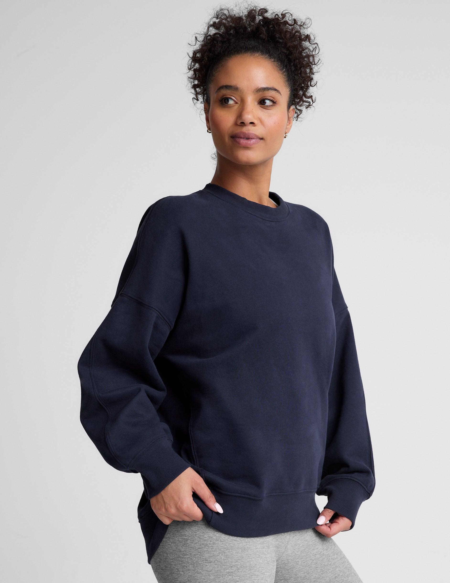LuxeFleece Oversized Sweatshirt Product Image