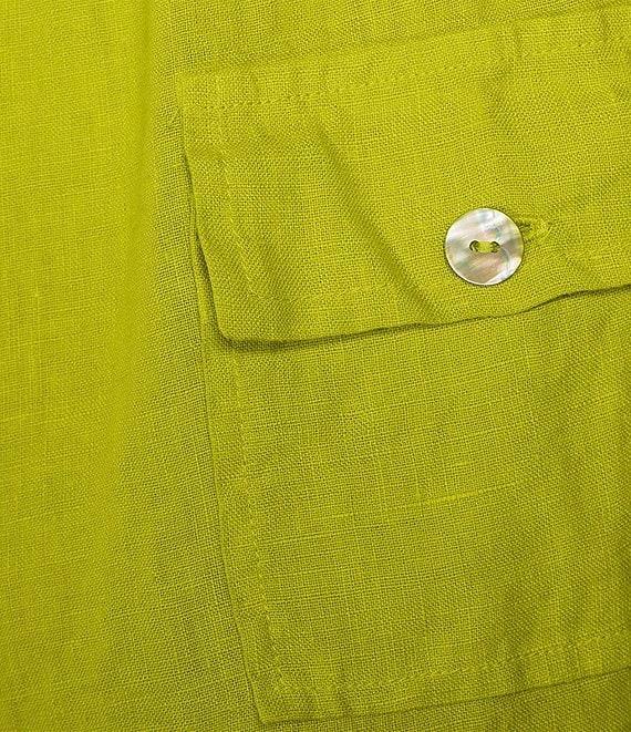 Bryn Walker Light Linen Wide Leg Oversized Fit Pull-On Pants Product Image