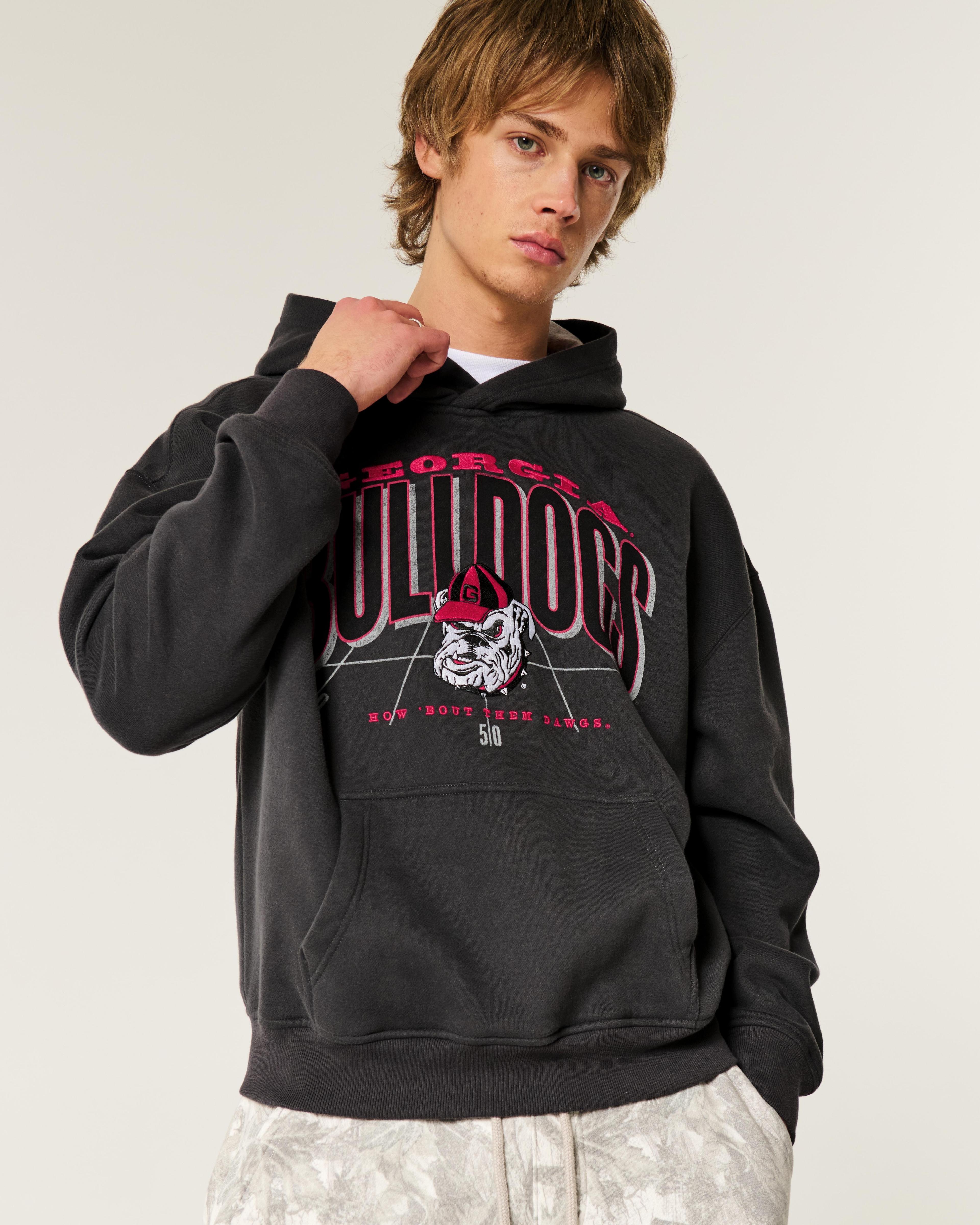 Boxy Ohio State Buckeyes Graphic Hoodie Product Image