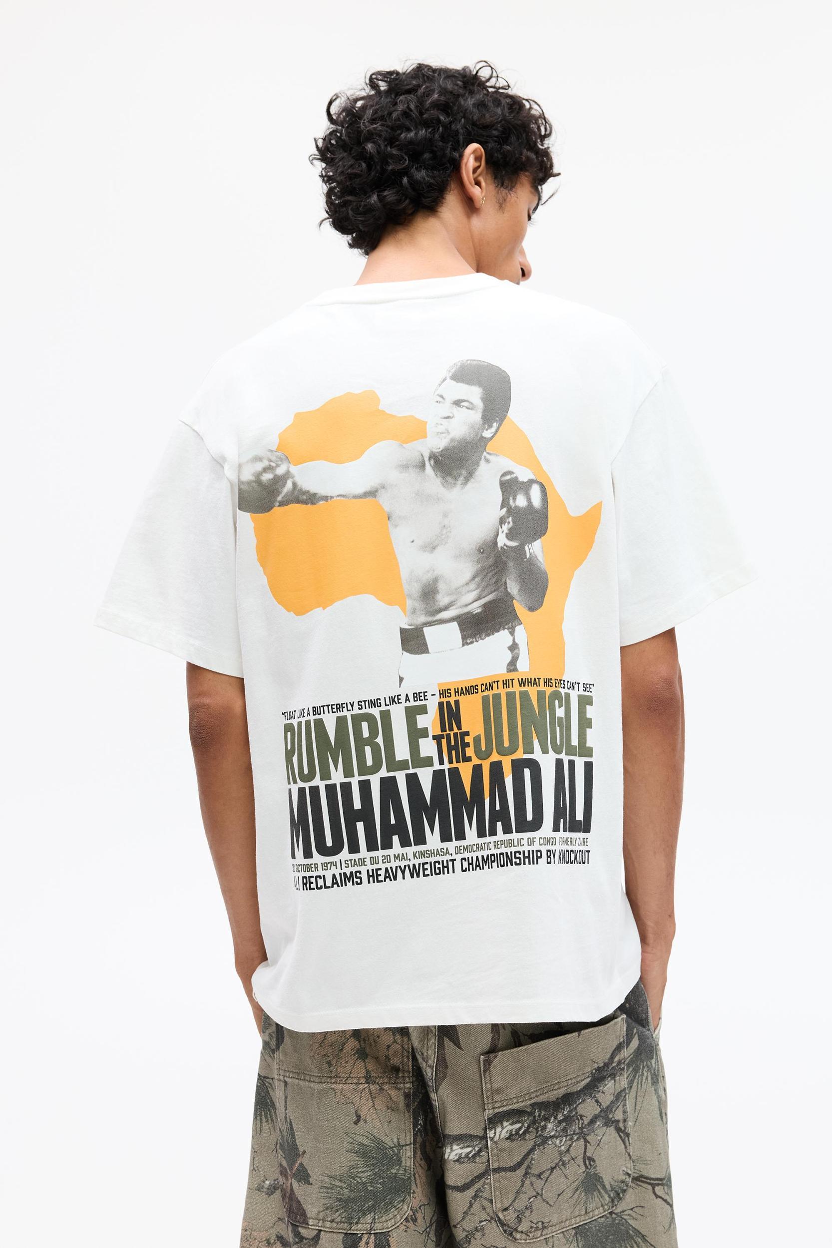 Muhammad Ali white T-shirt Product Image