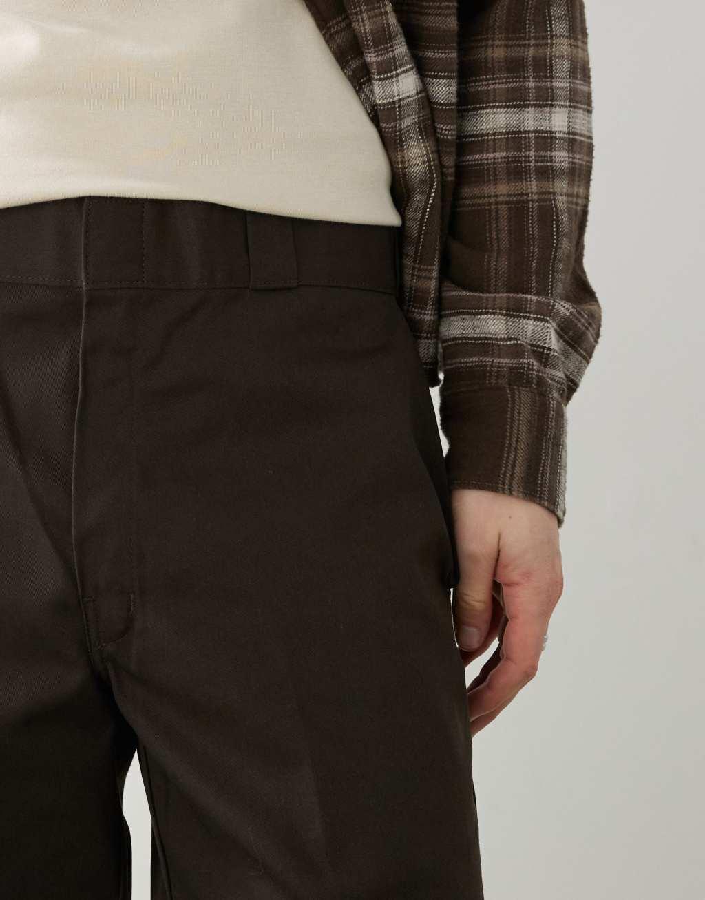 Dickies 874 straight leg work pants in dark brown   Product Image
