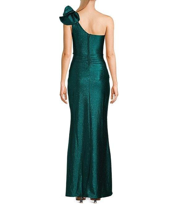 Honey and Rosie One Shoulder Mermaid Shaped Gown Product Image