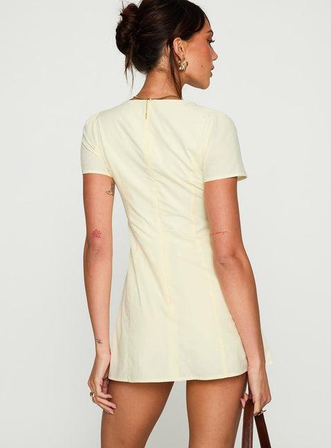Loveliness Playsuit Lemon Product Image