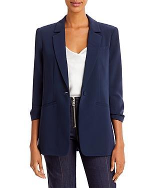 Cinq a Sept Khloe Ruched-Cuff Blazer Product Image