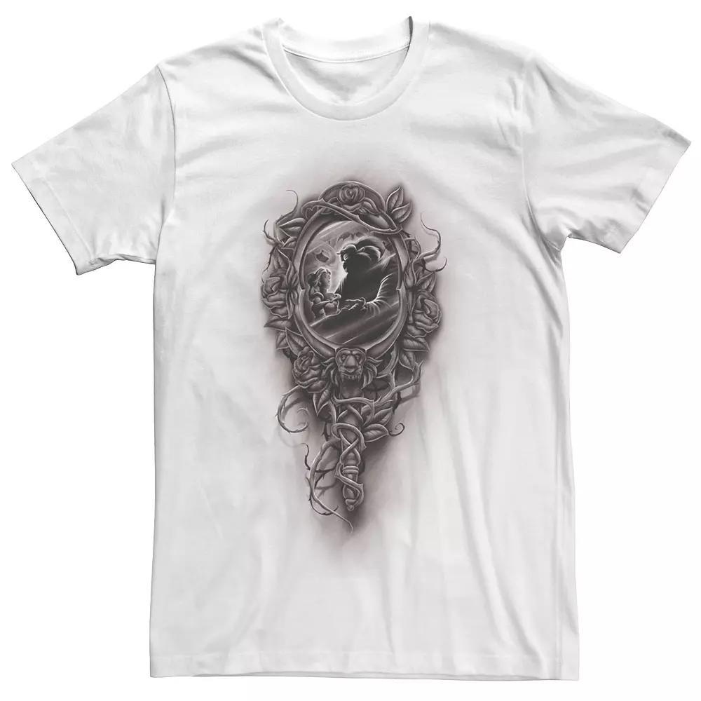 Disney's Beauty and the Beast Enchanted Mirror Men's Tee,  Product Image