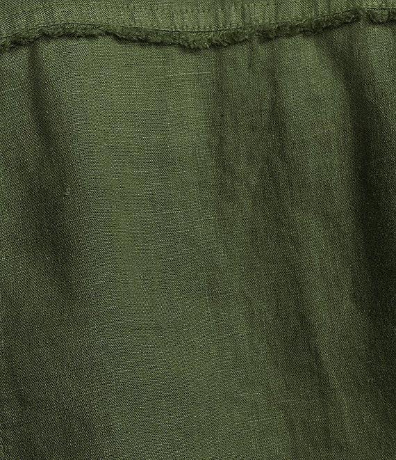 Tommy Bahama Two Palm Raw Edge Point Collar Long Sleeve Button Front Jacket Product Image