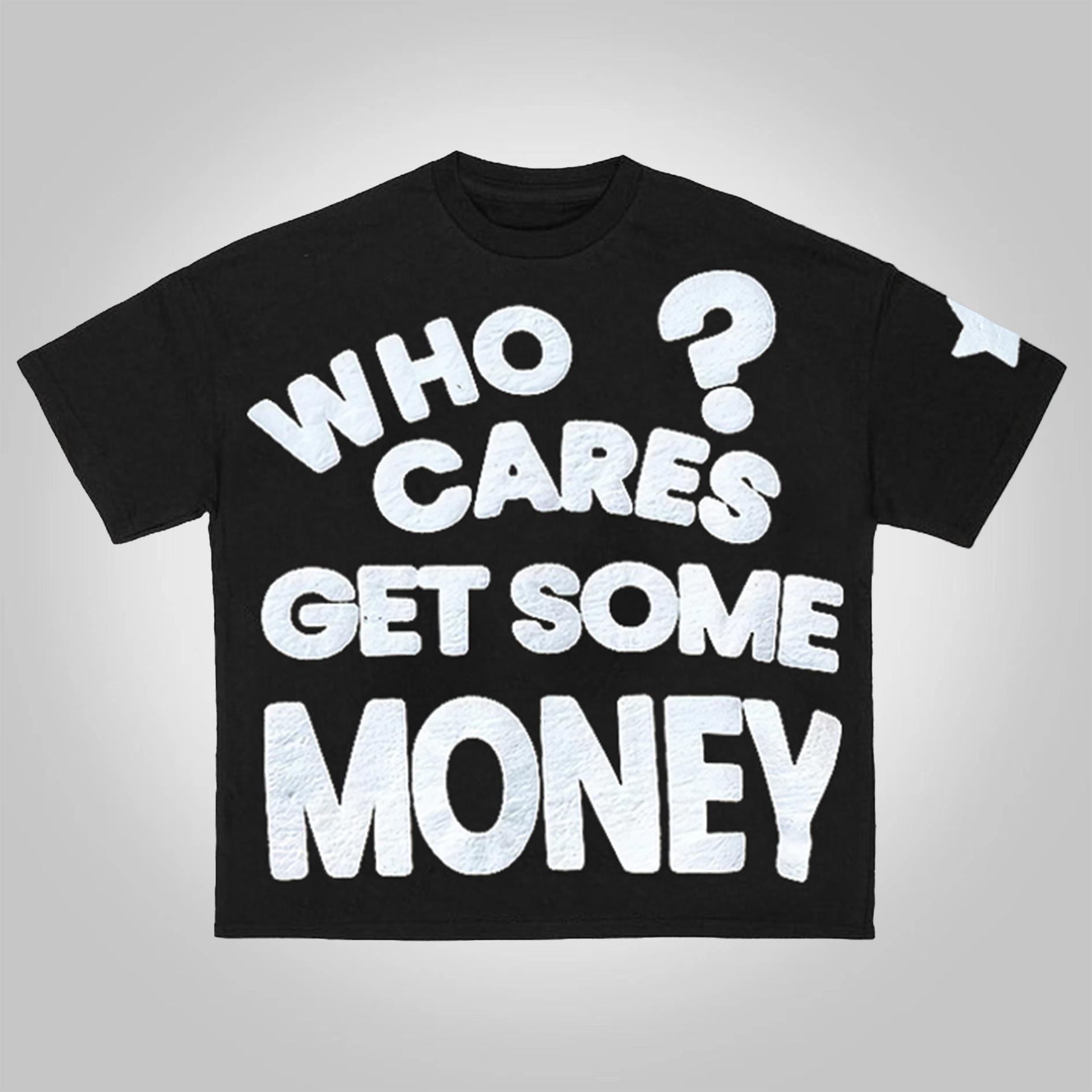 Chasing Money Graphic Print Cotton T-Shirt Product Image