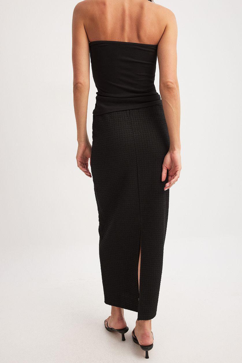 Tweed Maxi Skirt Product Image