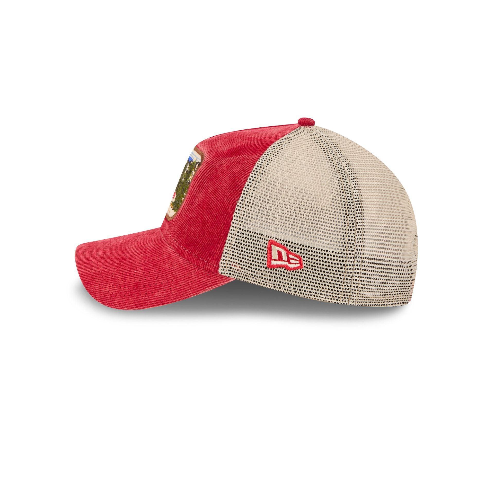 Washington Nationals Vintage Landscape 9TWENTY A-Frame Trucker Hat Male Product Image