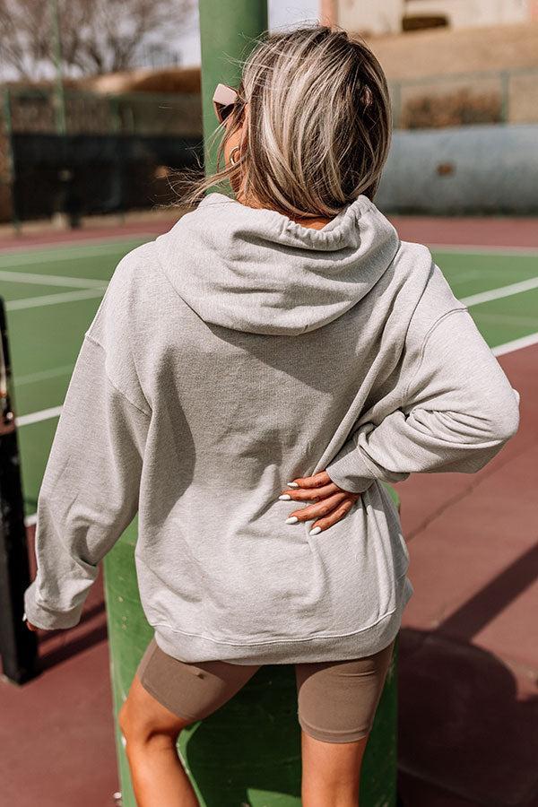 Malibu Tennis Club French Terry Graphic Hoodie Top Product Image