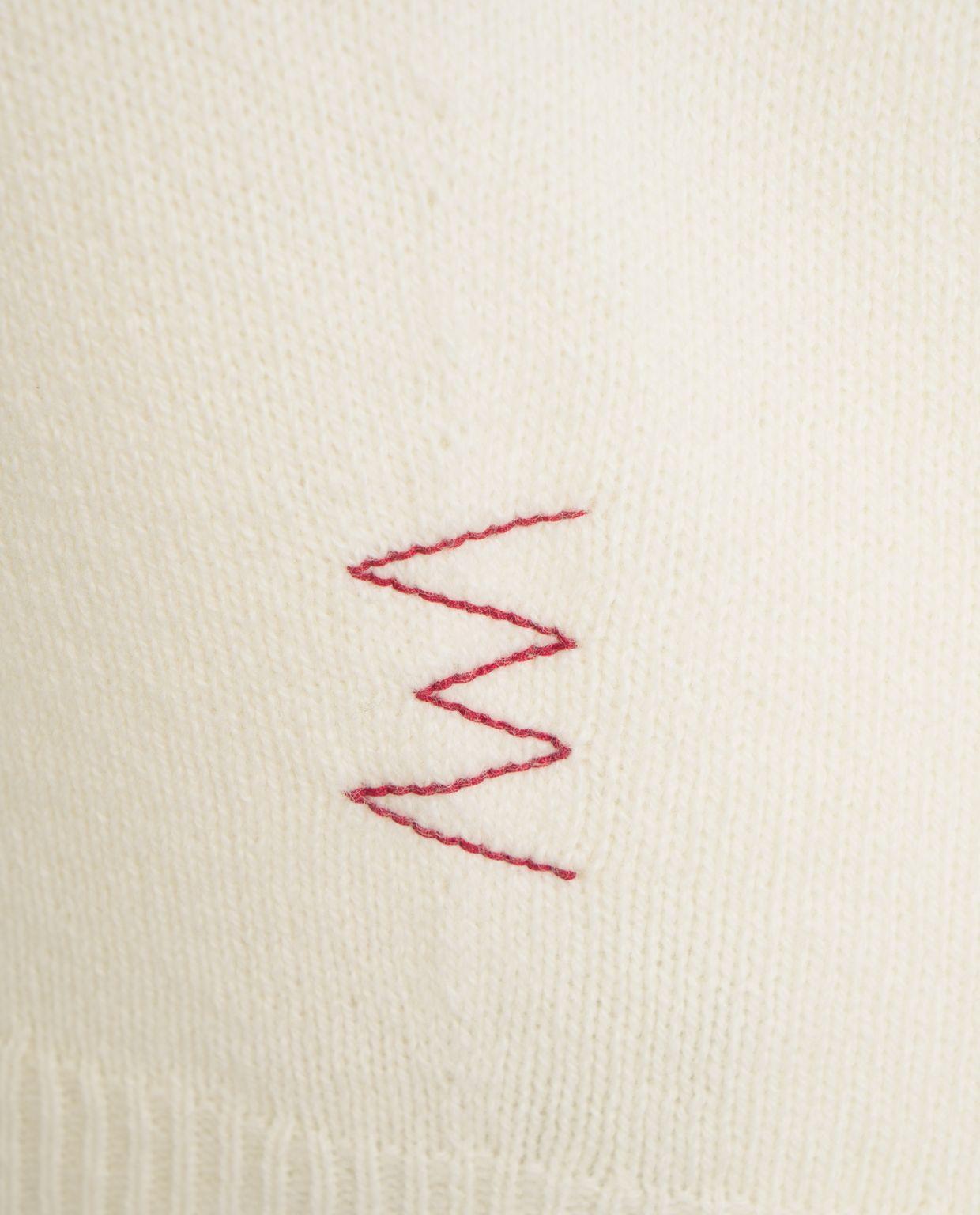 Sweater with polo collar Product Image