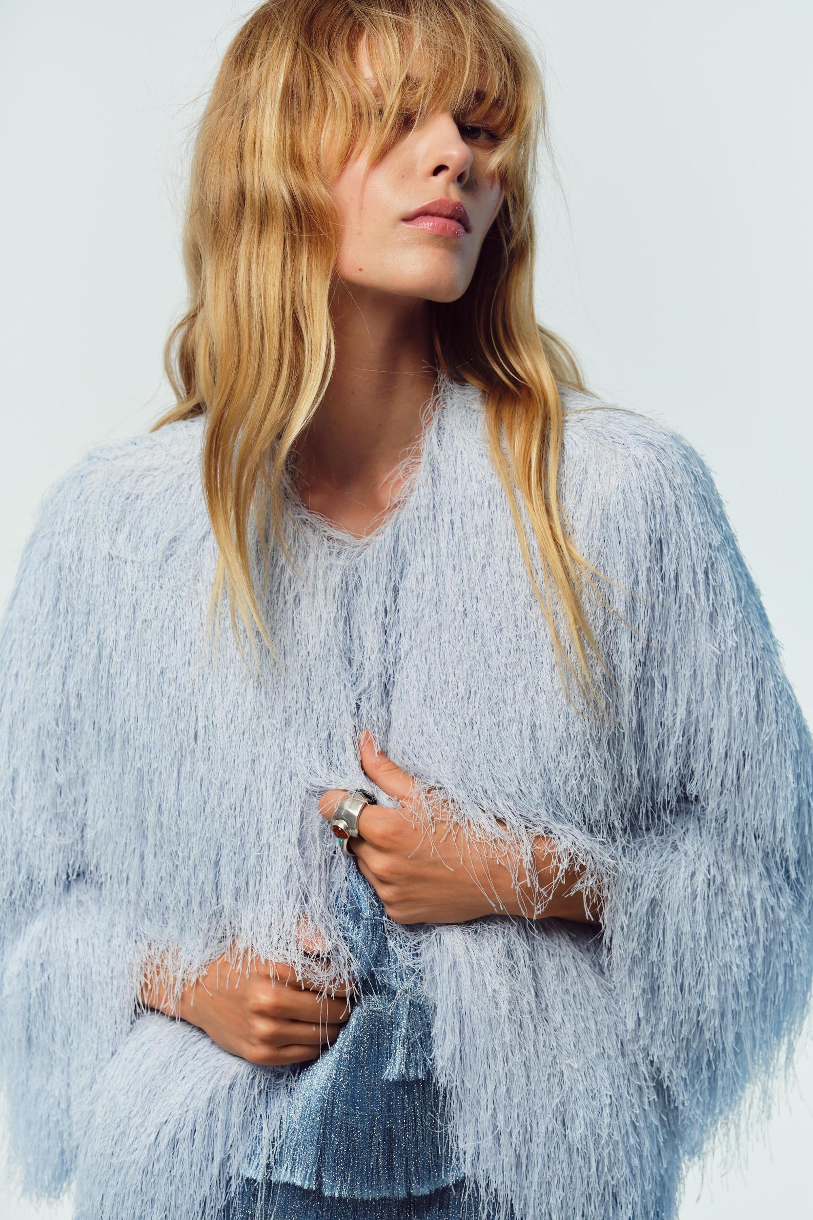 FRINGED JACKET Product Image