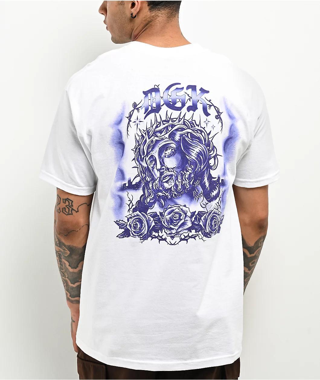 DGK Save Us White T-Shirt Product Image