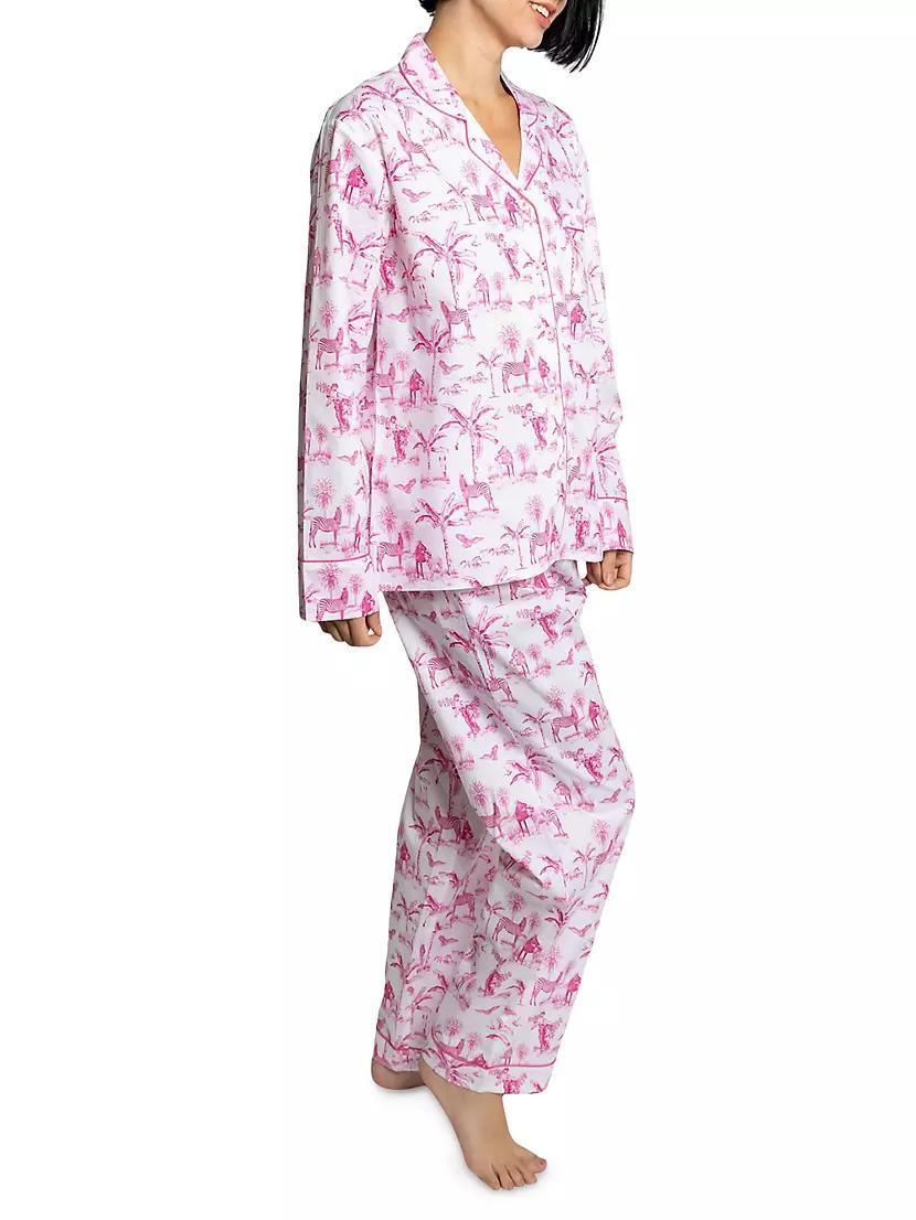 Women's Skydog Long Pajama Set Product Image