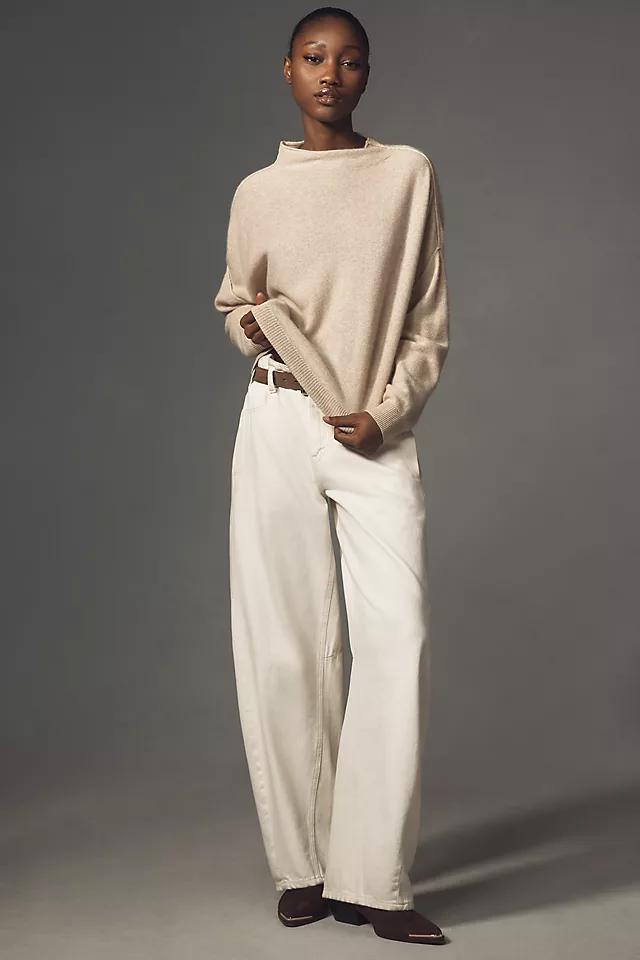 The Alani Cashmere Mock-Neck Sweater by Pilcro Product Image