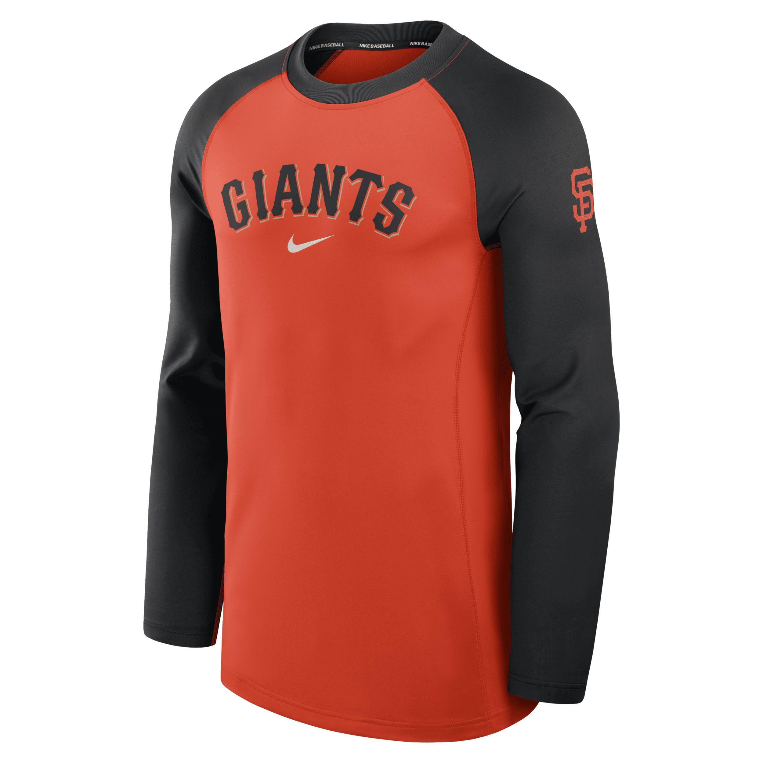 San Francisco Giants Authentic Collection Game Time Nike Men's Dri-FIT MLB Long-Sleeve T-Shirt Product Image