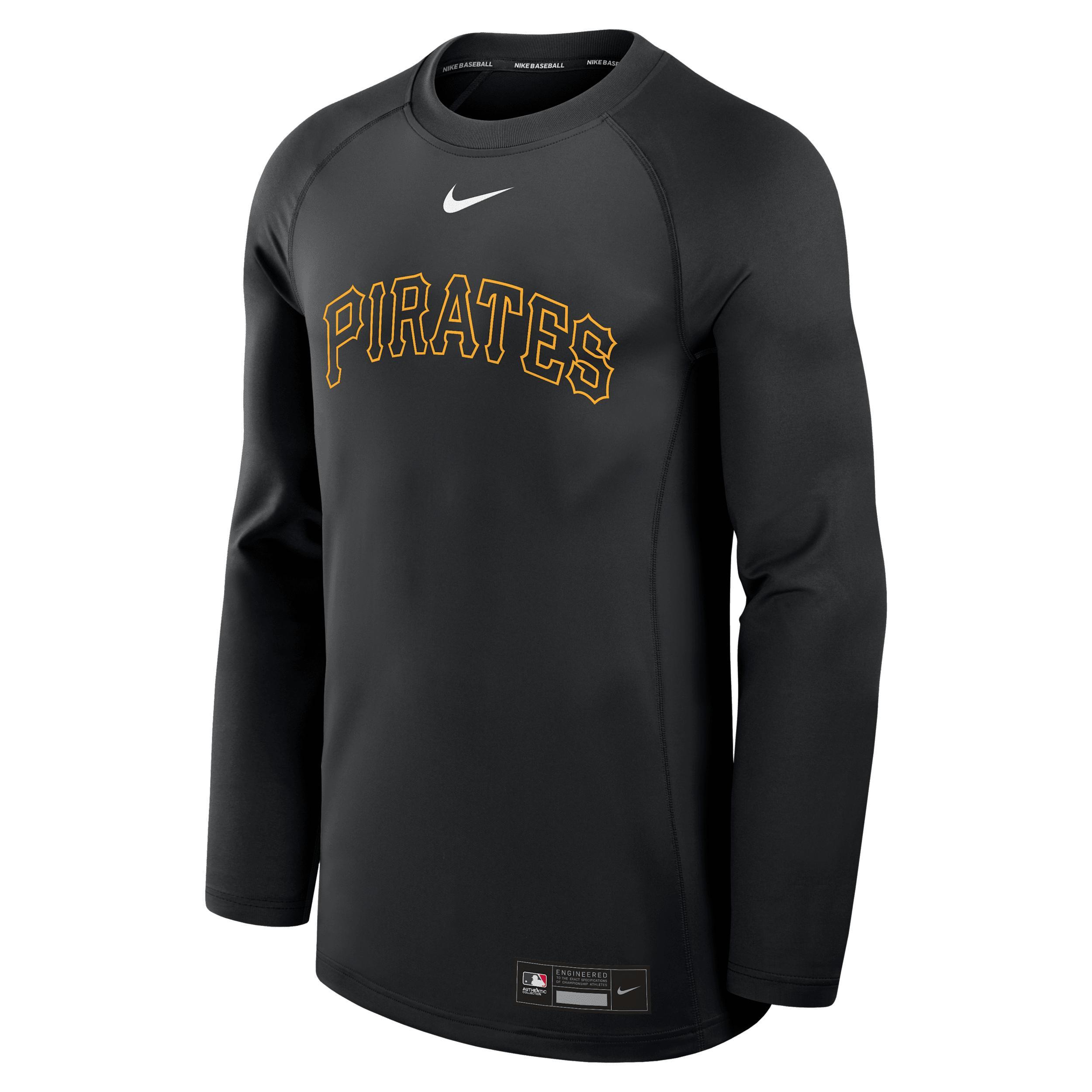 Texas Rangers Authentic Collection Game Time Nike Men's Dri-FIT MLB Pullover Crew Product Image