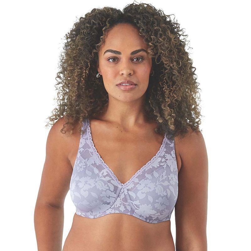 Bali Passion for Comfort Smooth Lace Underwire Bra DF6590, Women's, Size: 40 Ddd, Evening Blush Product Image