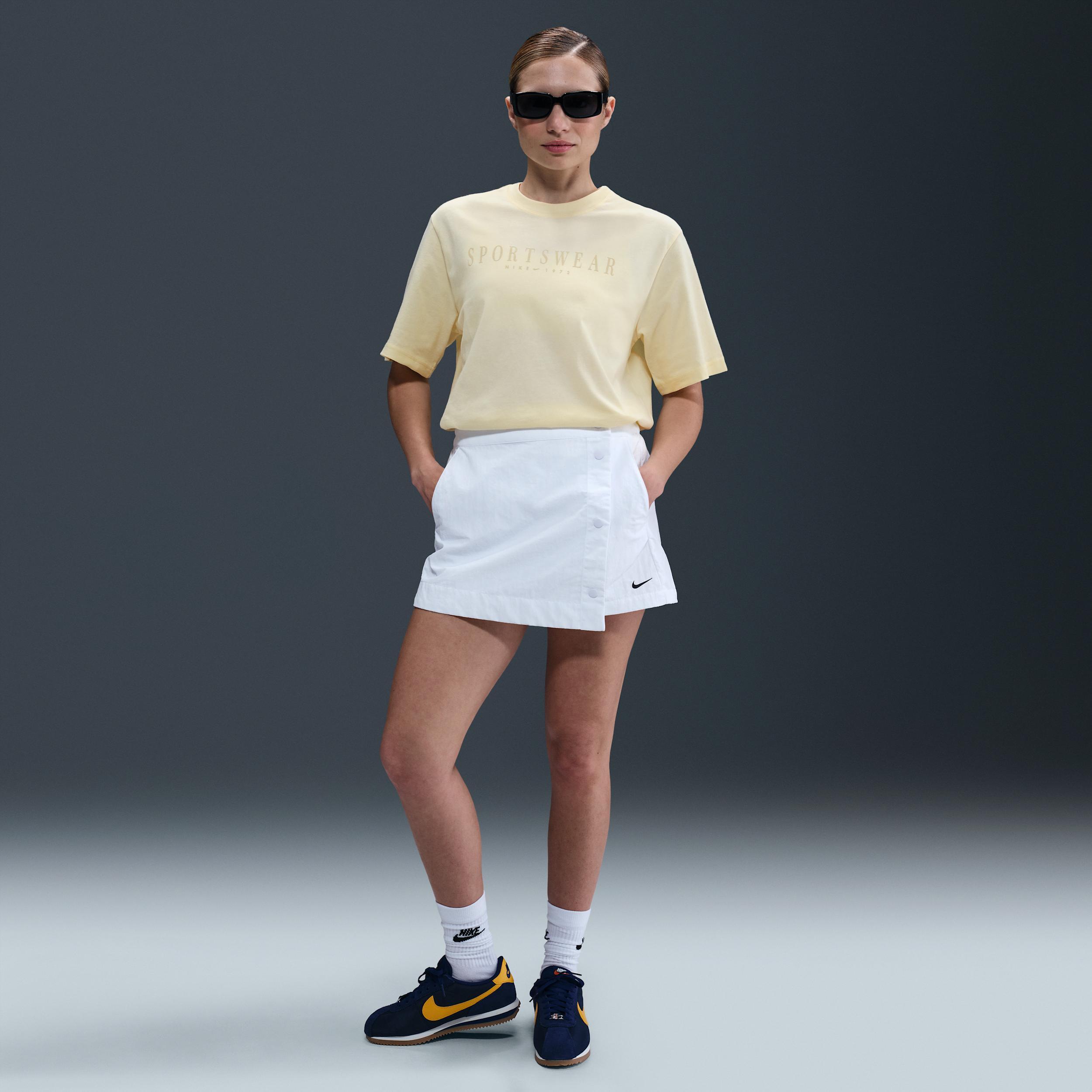Womens Nike Sportswear Boxy T-Shirt | HV4653-104 Product Image