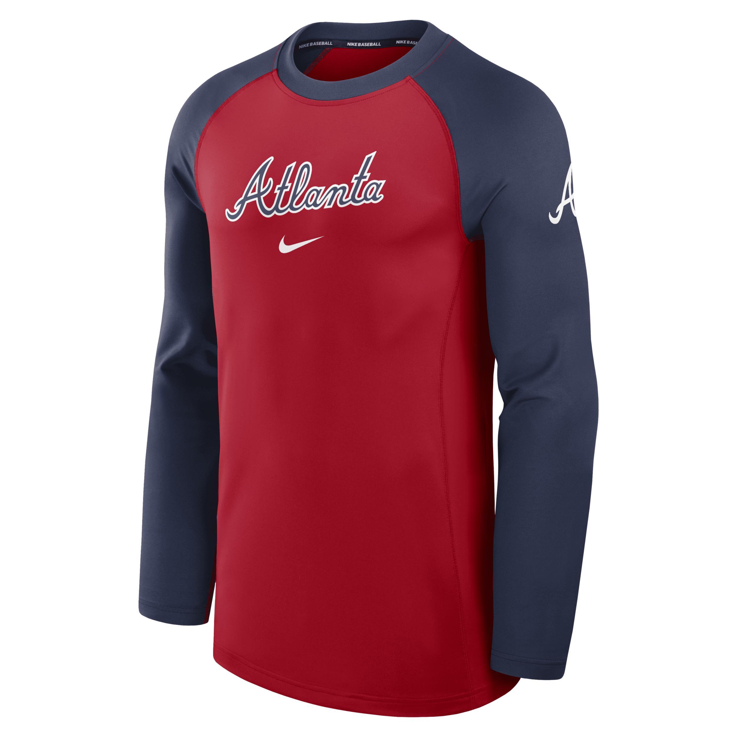 Detroit Tigers Authentic Collection Game Time Nike Men's Dri-FIT MLB Pullover Crew Product Image