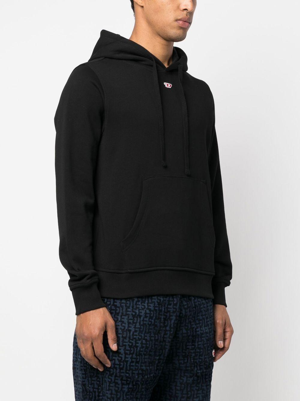 logo-patch detail hoodie Product Image