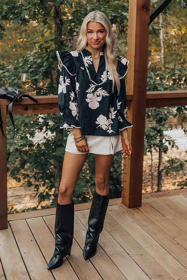 Tea Garden Dreaming Shift Top Product Image