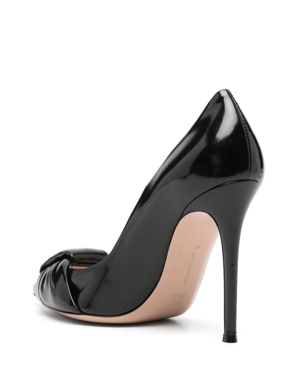 105mm leather pumps Product Image