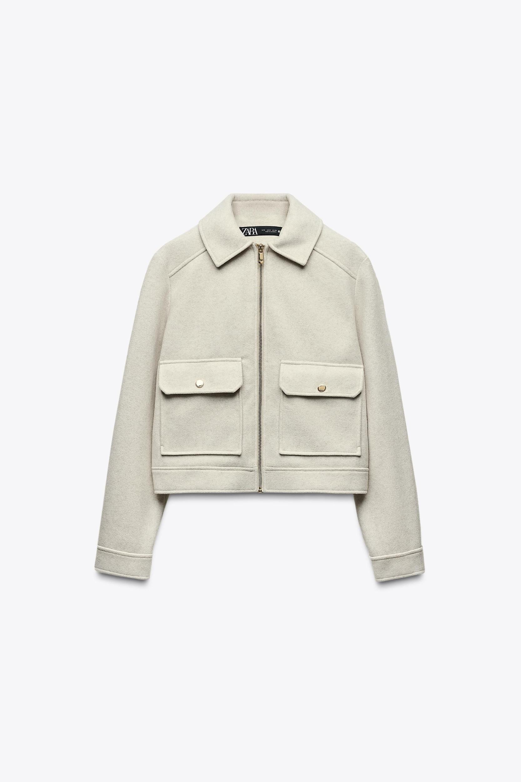 SOFT ZIPPERED JACKET Product Image