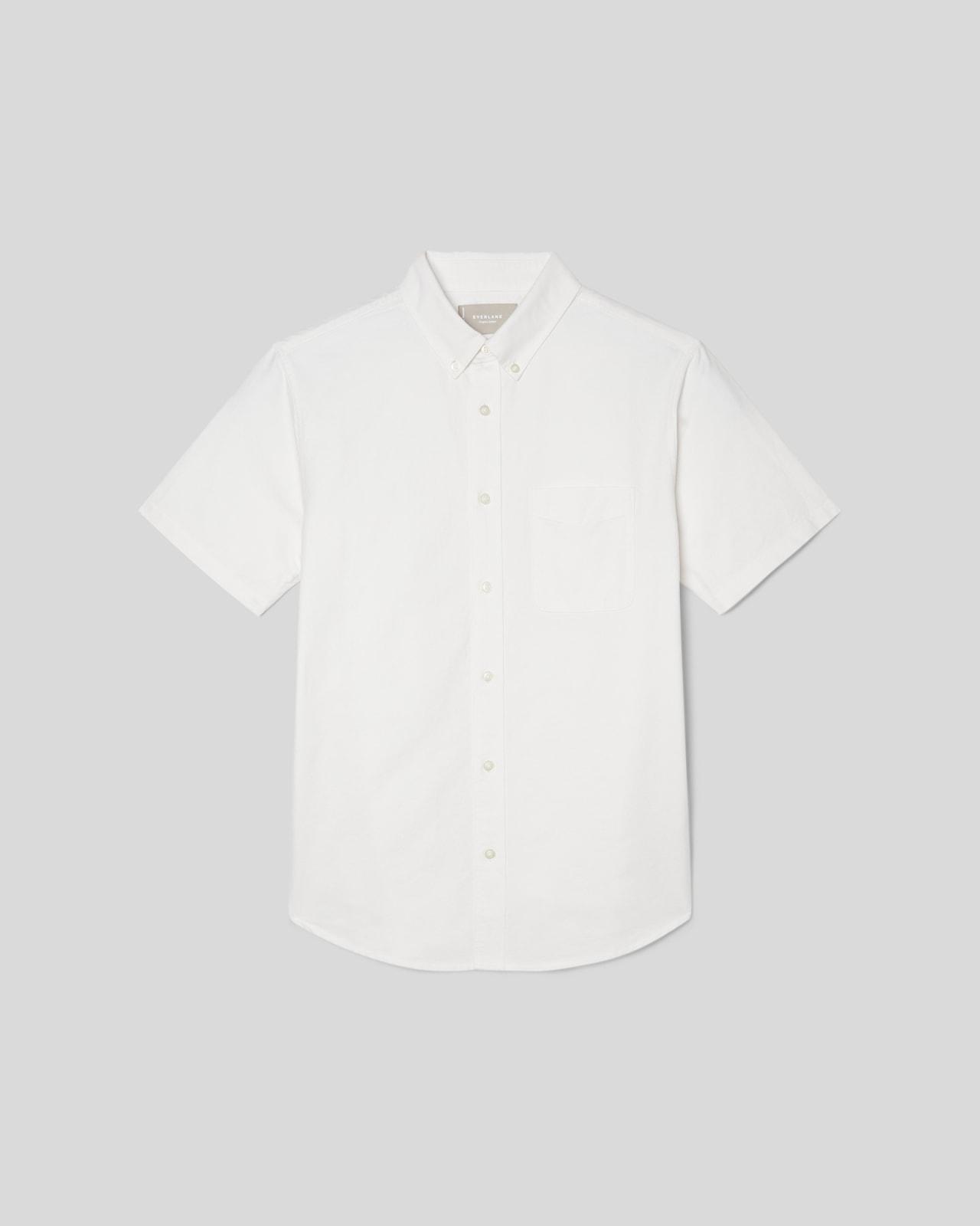 Mens Organic Short Sleeve Oxford Shirt by Everlane Product Image