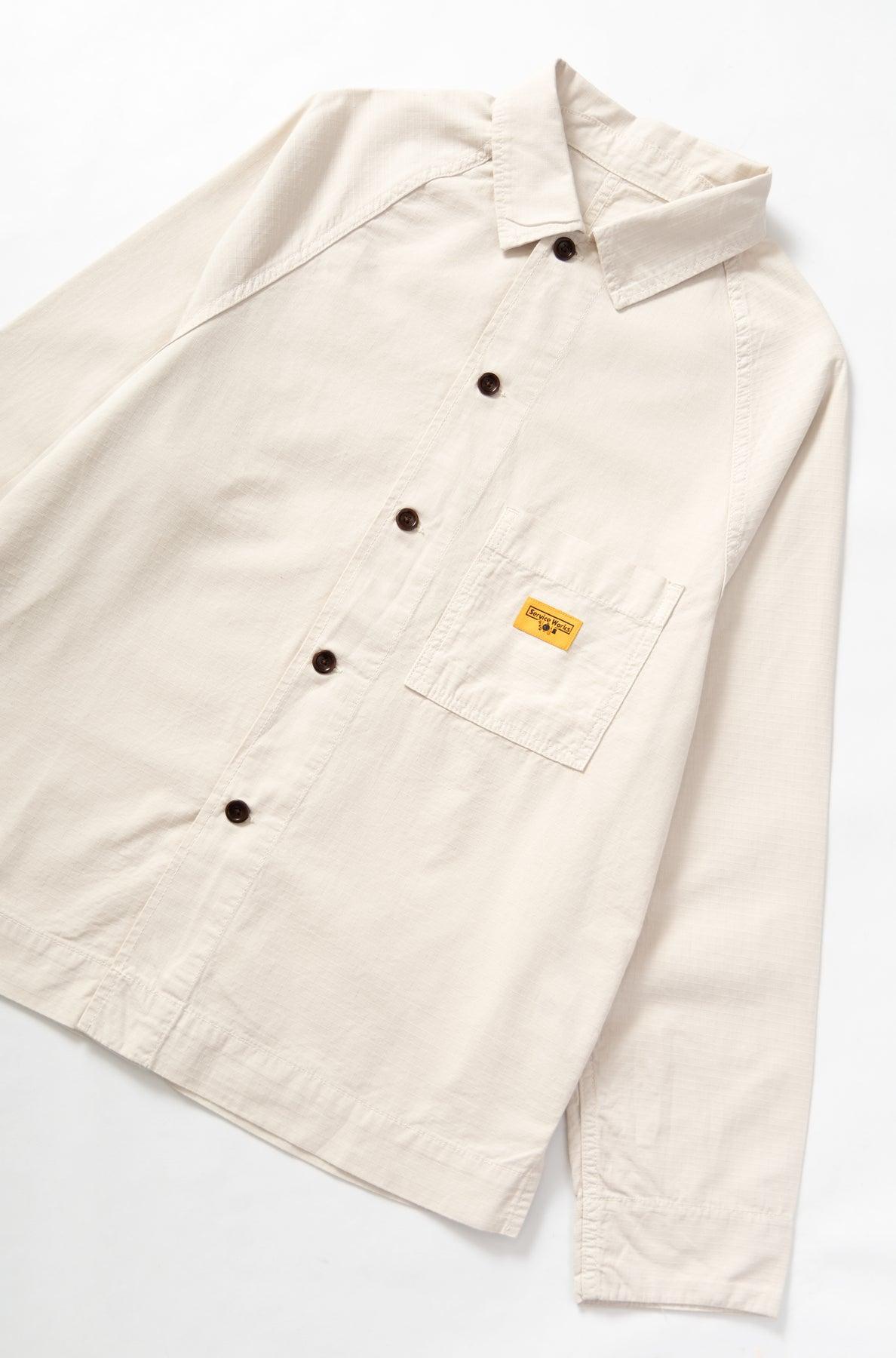 Service Works - Ripstop Front Of House Jacket - Bone Product Image