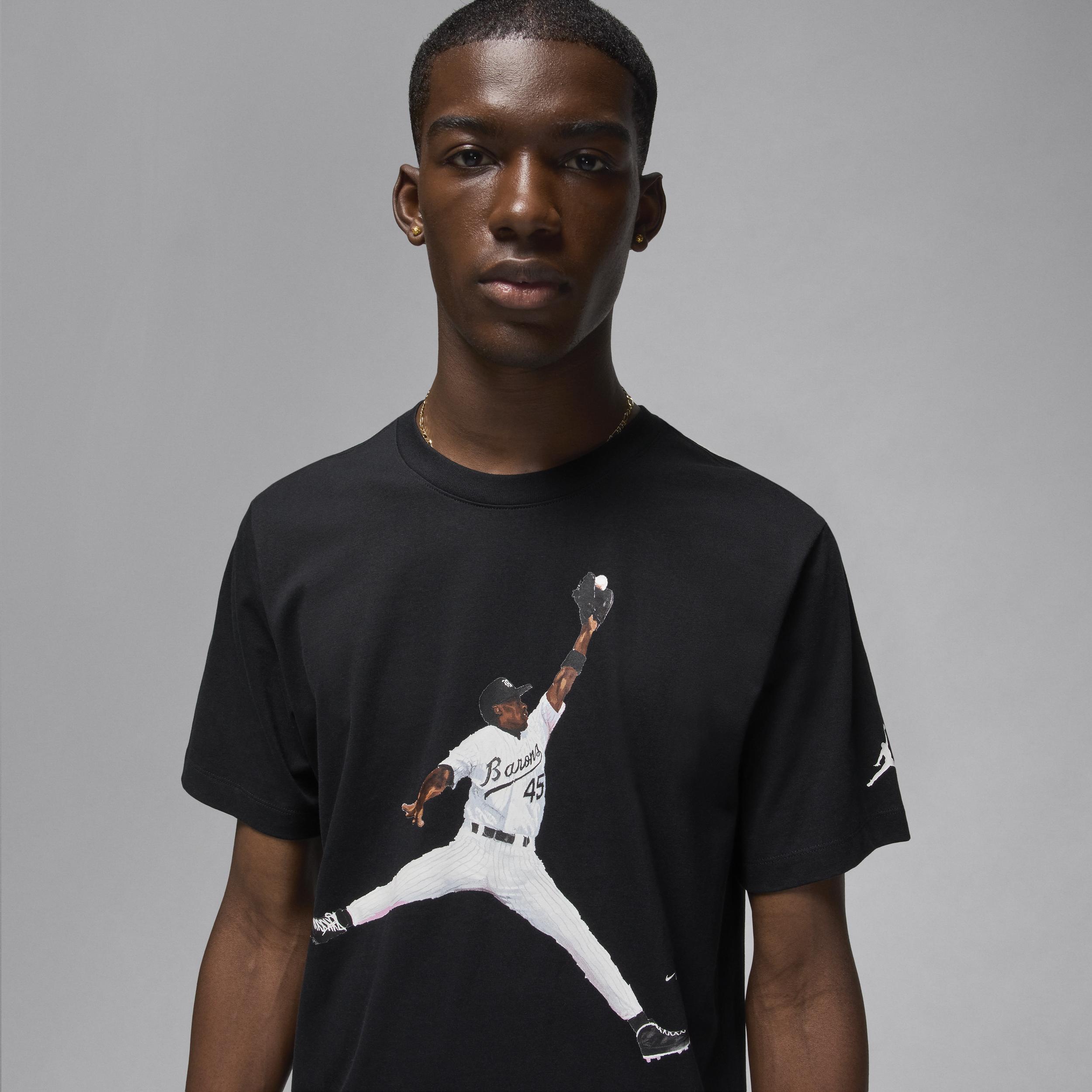 Jordan Mens Jordan Flight MVP Short Sleeve Crew - Mens Product Image