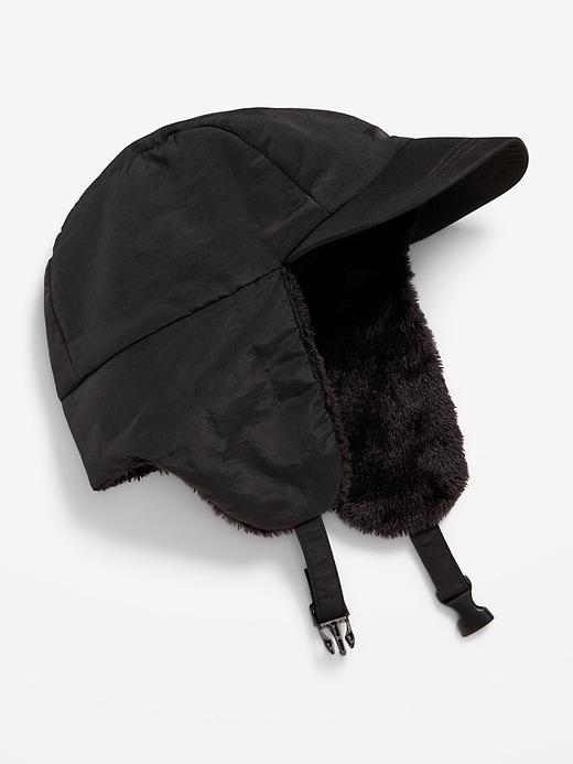 Sherpa-Lined Trapper Hat Product Image