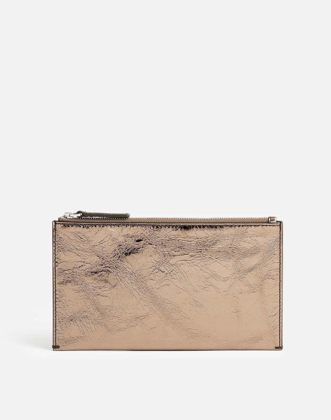 The Pouch Clutch in Leather Product Image