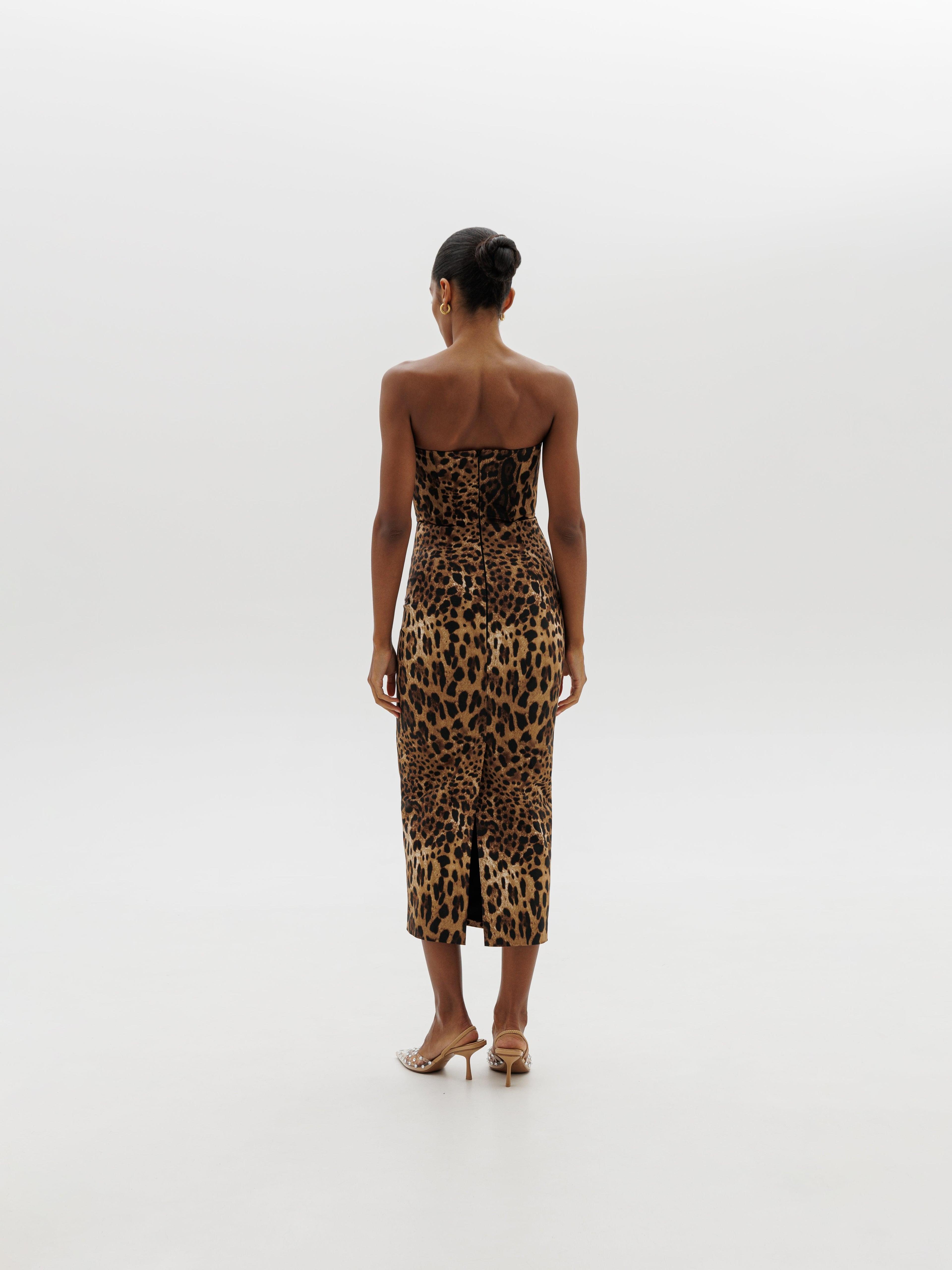 Killa dress in Leopard Product Image