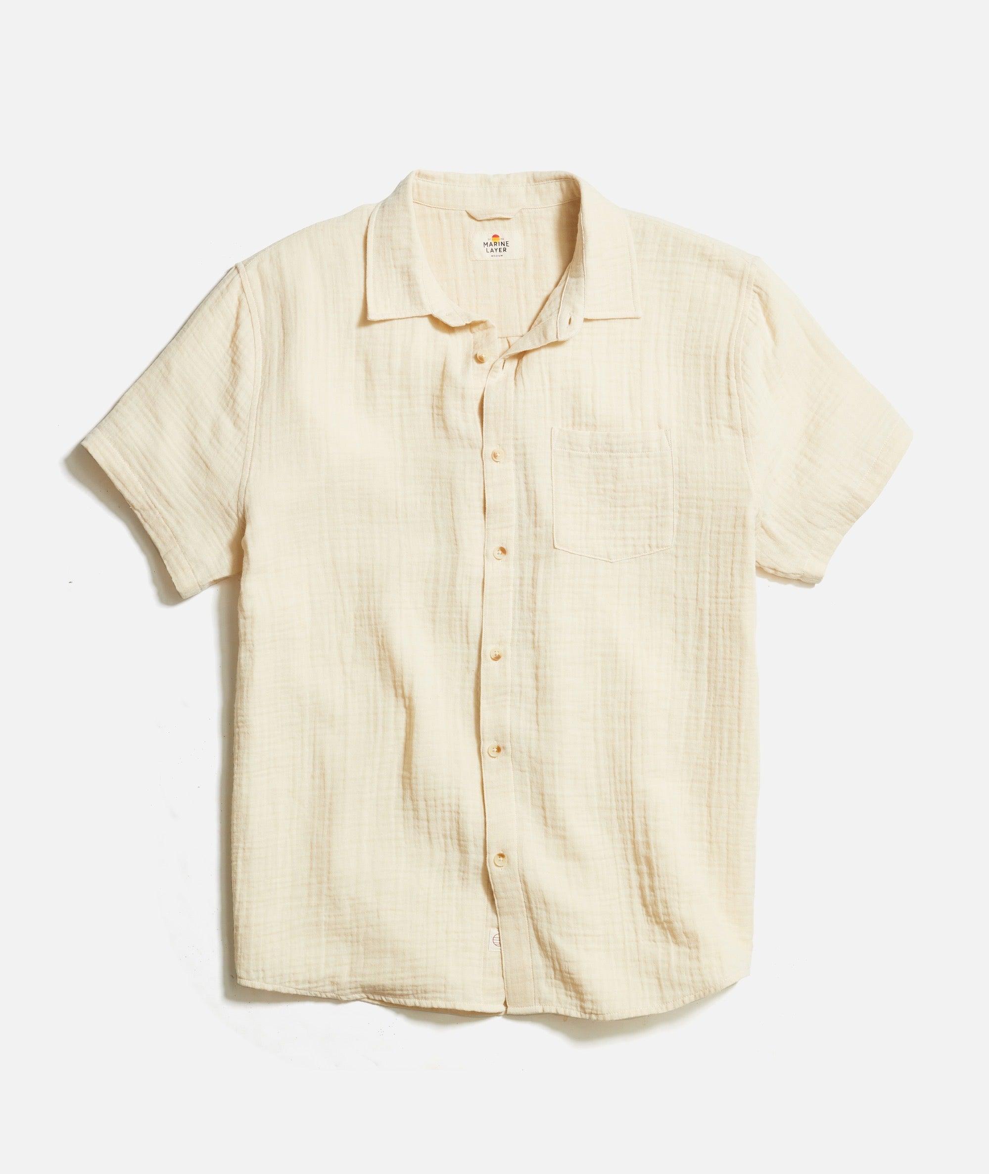 Crinkle Double Cloth  Shirt Product Image