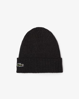 Rib Knit Brushed Wool Beanie Product Image