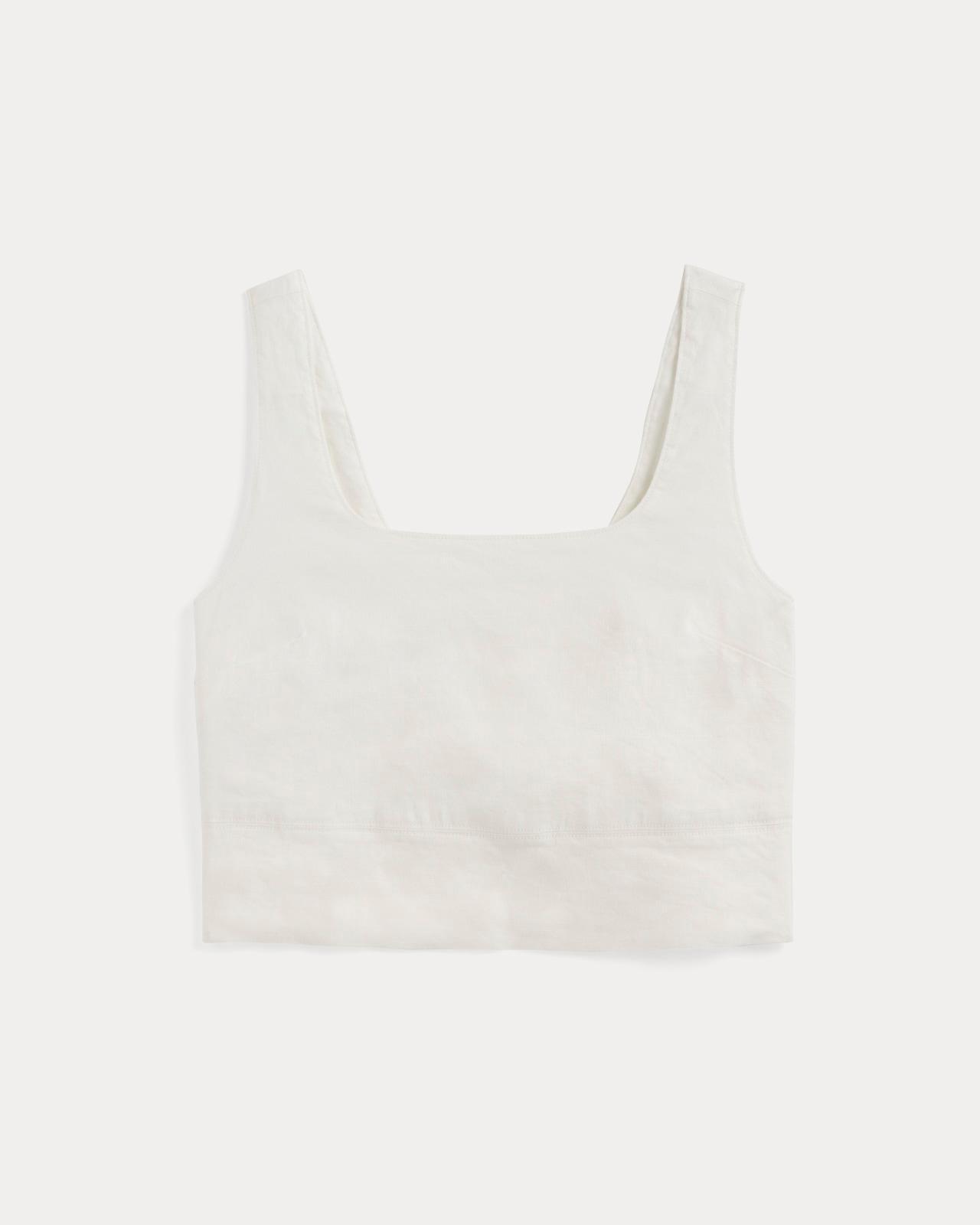 Womens Square Tank in Stretch Linen by Everlane Product Image