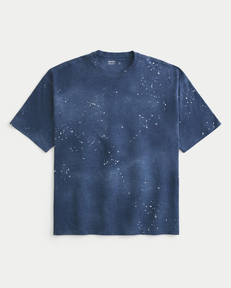 Baggy Paint Splatter Crew T-Shirt Product Image