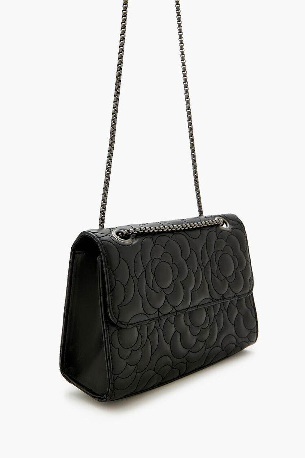 Floral-Quilted Crossbody Bag | Forever 21 Product Image