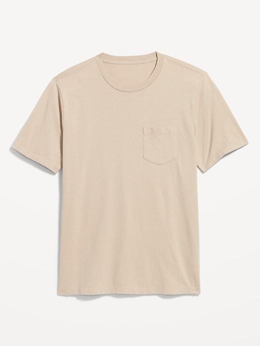 Crew-Neck Pocket T-Shirt Product Image