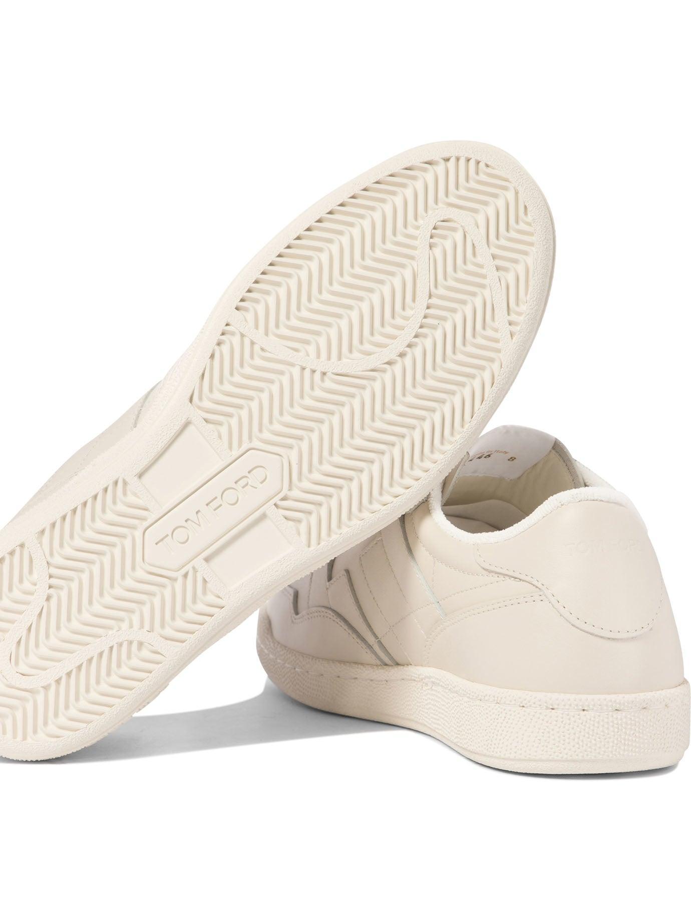 TOM FORD Sneakers With Logo In White Product Image