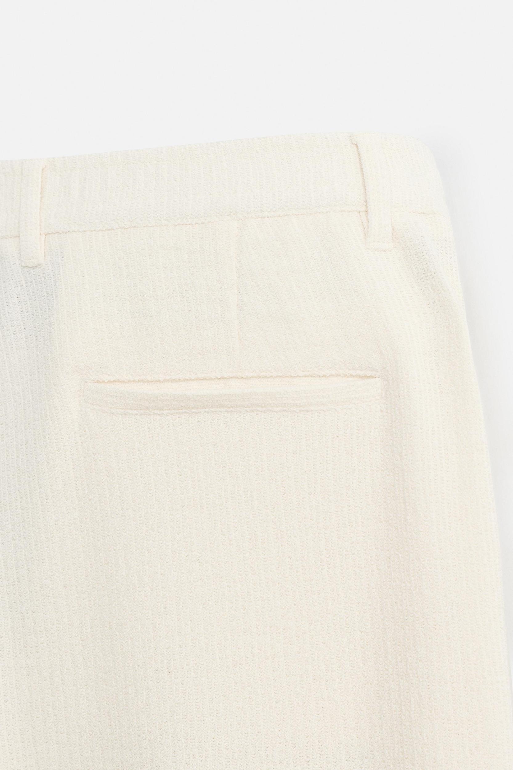 TEXTURED CHINO PANTS Product Image