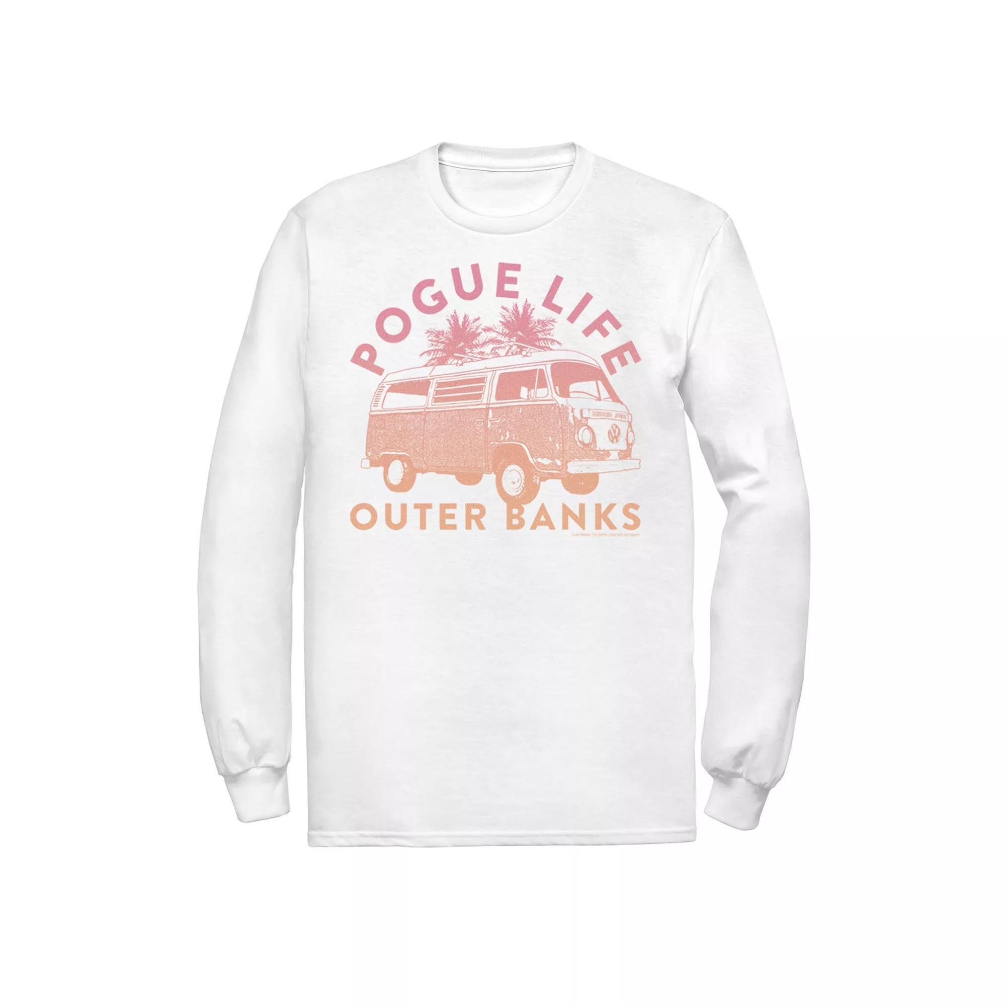 Men's Outer Banks Pogue Life Van Gradient Tee, Boy's, Size: XXL, White Product Image