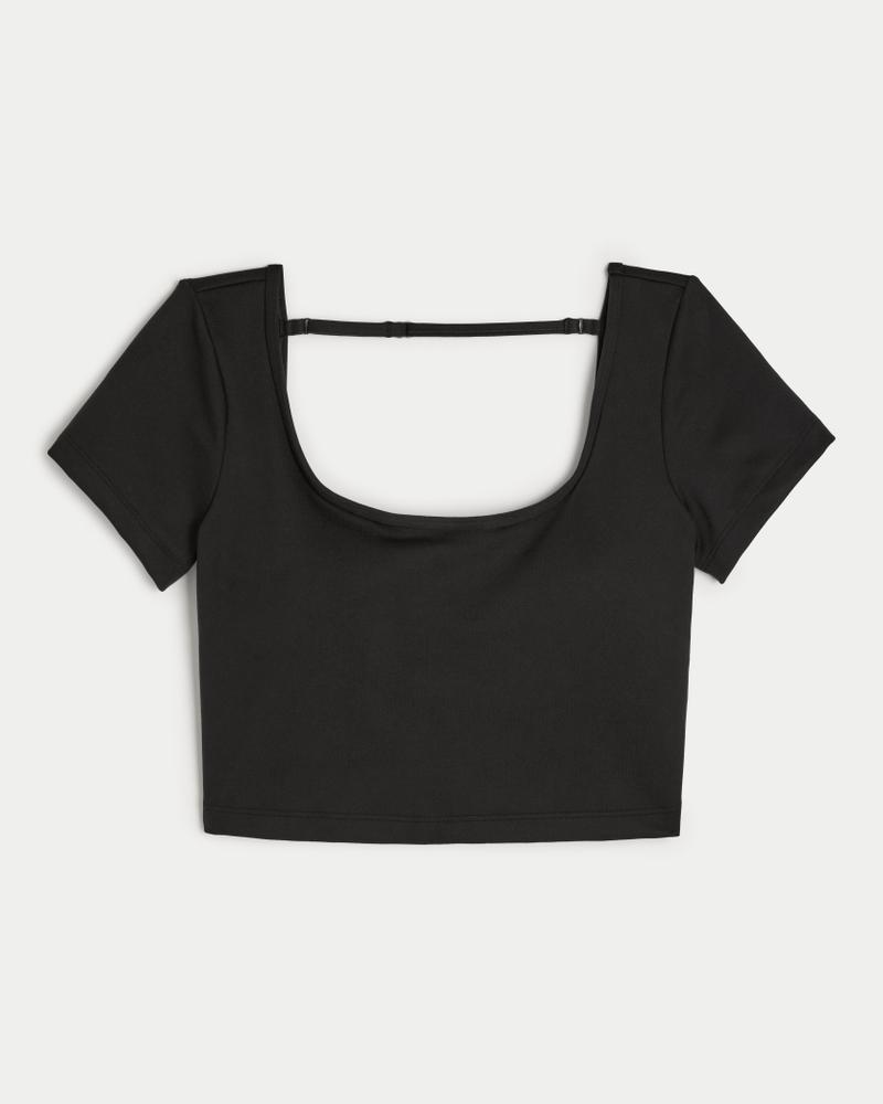 Gilly Hicks Active Recharge Open-Back Tee Product Image