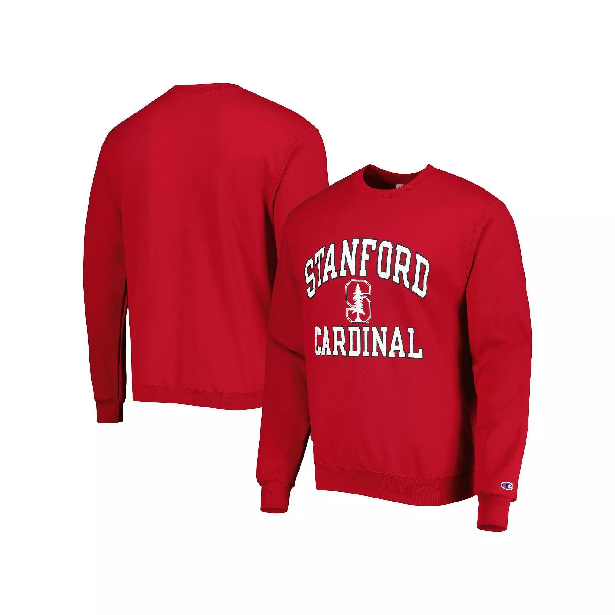 Men's Champion Cardinal Stanford Cardinal High Motor Pullover Sweatshirt,  Product Image