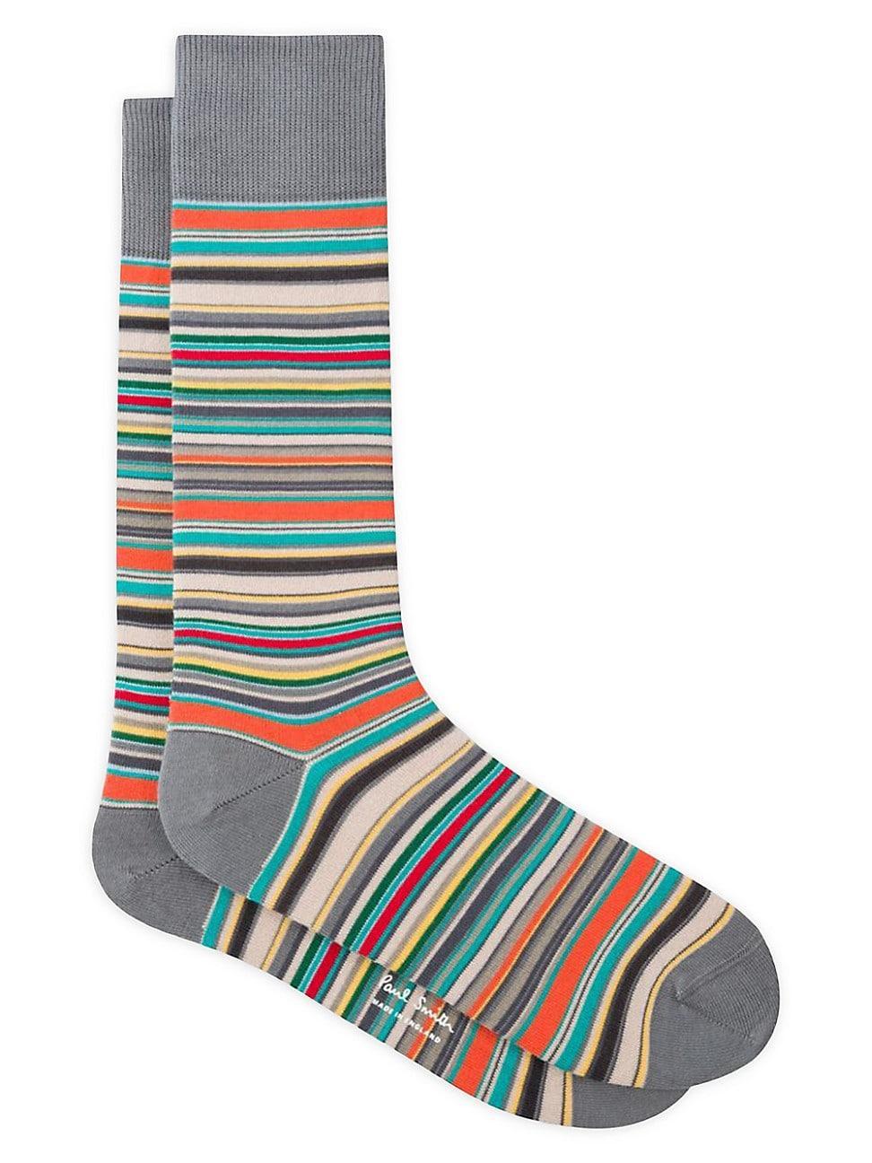 Mens Multi-Stripe Socks Product Image