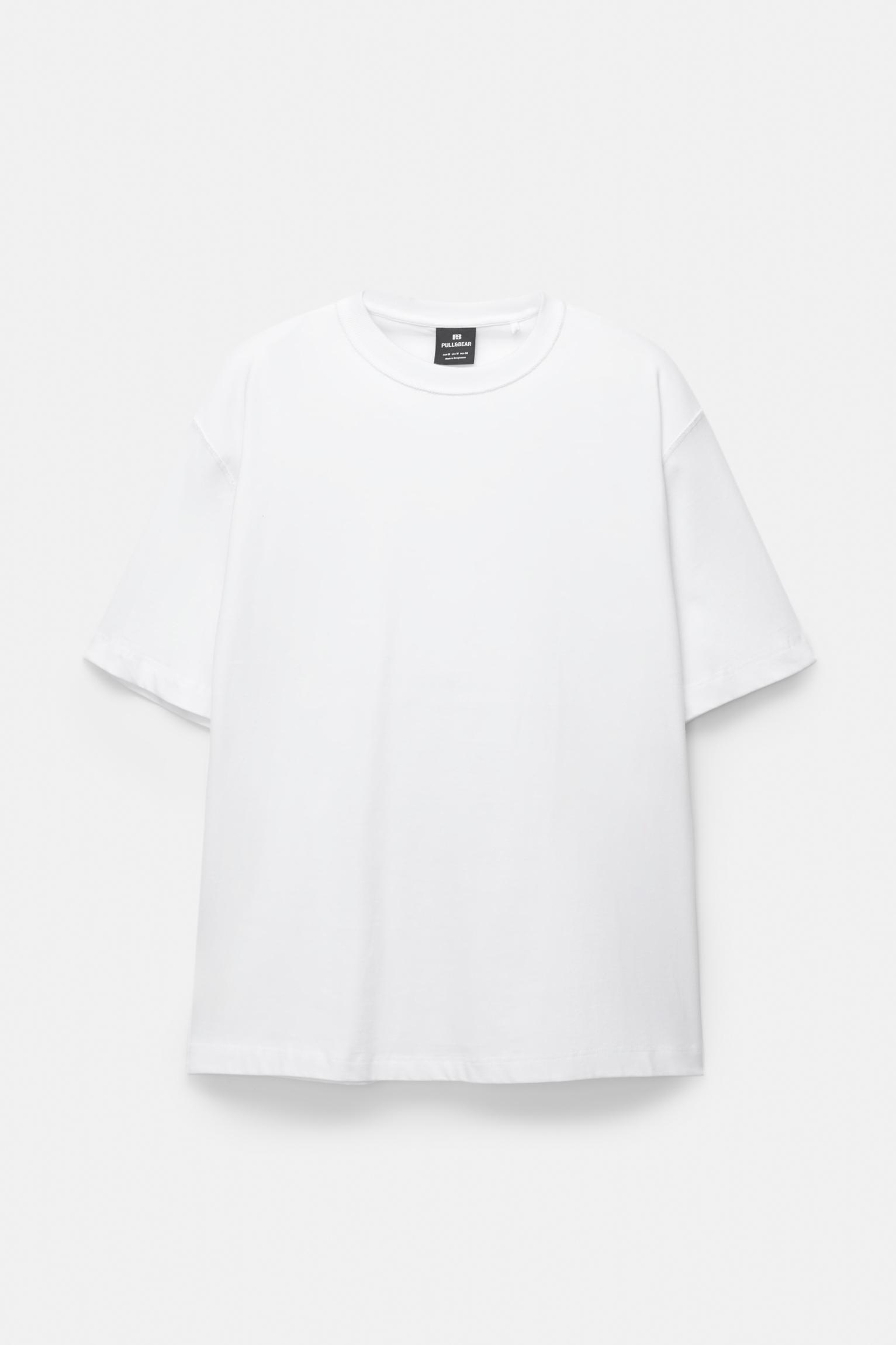 Soft-touch boxy-fit T-shirt Product Image