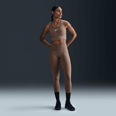 Nike Women's Universa High-Waisted 7/8 Leggings with No Front Seam Product Image