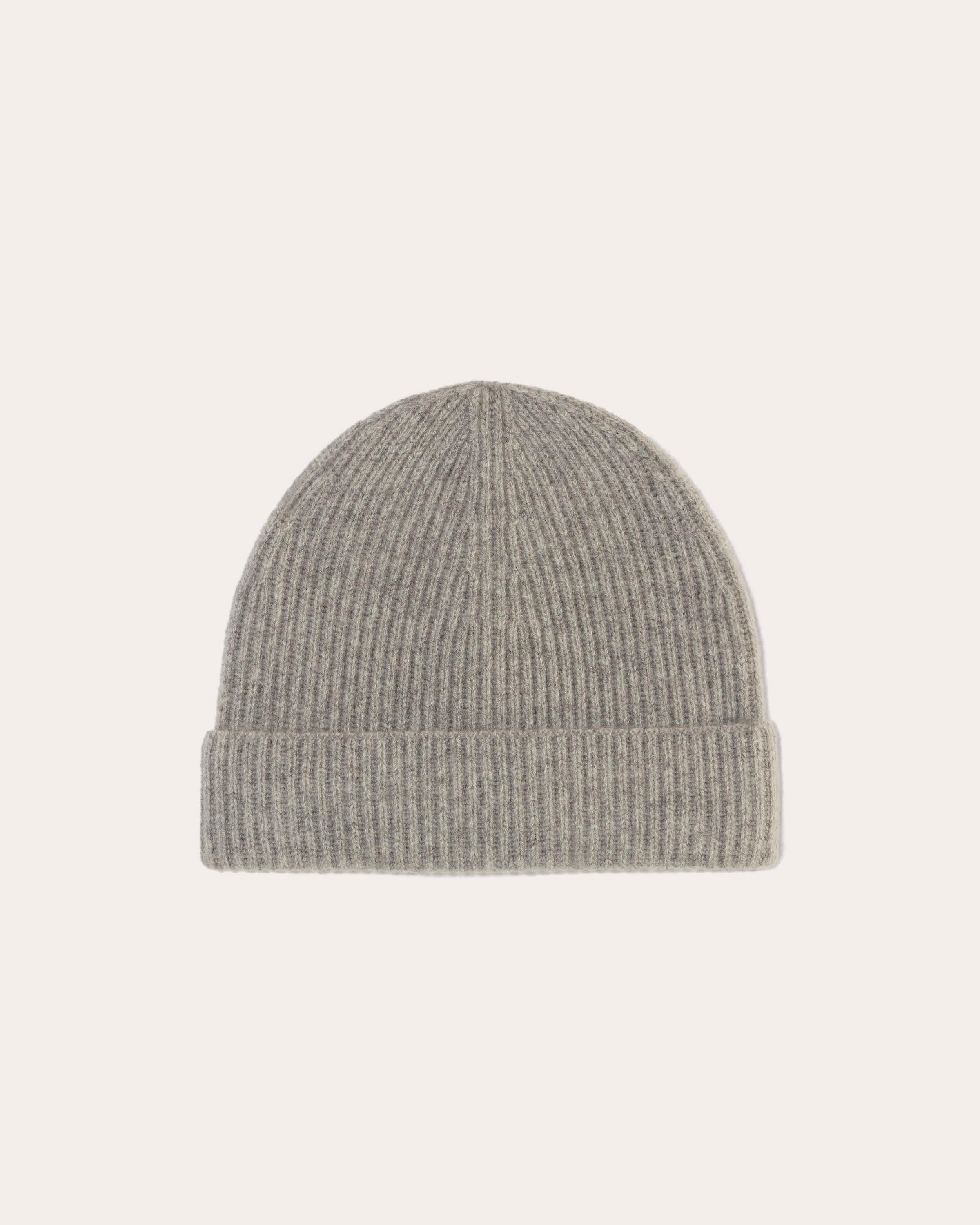 The Cashmere Ribbed Beanie Product Image